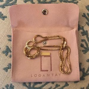 New, never worn, but can’t return gorgeous, 22k gold filled box chain, 24” long